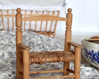 Petit Banc Accessoires Miniatures Pour Maison De Poupée Meubles