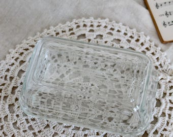 Beurrier Transparent avec Couvercle