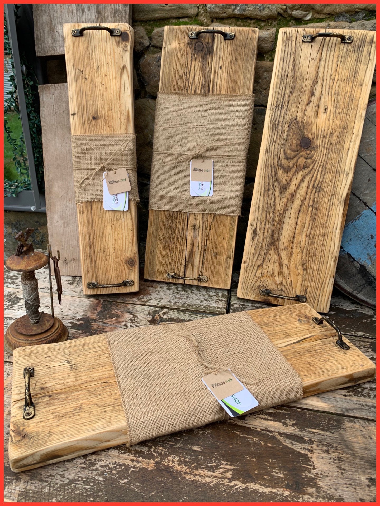 All Reclaimed Scaffold Board Rustic Industrial Serving Boards Etsy UK