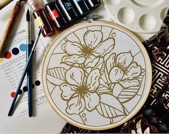 Batik DIY Kit - Sakura