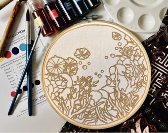 Batik DIY Kit - Coral Hues