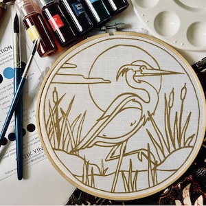 Batik DIY Kit - Heron