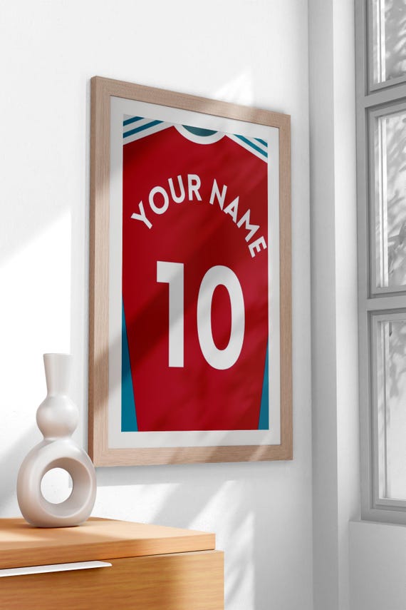 personalized arsenal jersey