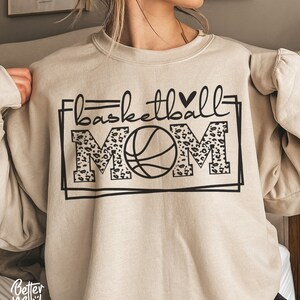 Basketball Mom SVG PNG PDF, Mom Svg, Basketball Svg, Mom Life Svg, Basketball Mom Svg Files, Sports Svg, Basketball Mom Shirt, Game Day Svg