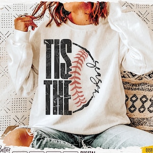 Dit is het seizoen honkbal/softbal, PNG: sportsublimatie (digitale download)