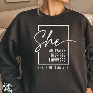 Io sono Lei SVG PNG PDF, Lei Motiva Ispira Empowers Svg, Imprenditore Svg Imprenditorialità Svg, Positivo Svg, Lei è Me Svg, Lei è Me Svg