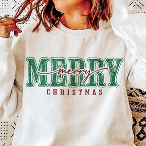 Merry Christmas SVG, PNG, Christmas Shirt Svg, Christmas Jumper Svg, Holiday Svg, Winter Svg, Christmas Svg File For Cricut