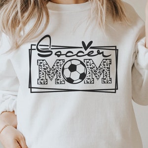 Soccer Mom SVG: Game Day Vibes, Mom Life Design (Digital Download)