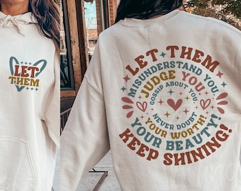 Let Them SVG PNG, Keep Shining Png Svg, Inspirational Svg, Self Worth Svg, Self Love svg design Inspirational Png Svg, Digital Download