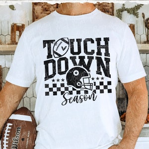 Touchdown SVG, Touchdown Saison svg, Fußball Saison svg, Spieltag svg, Fußball Mom svg, Fußball Shirt svg, Sport Mom svg, Touchdown Png