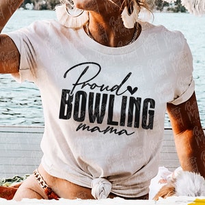 Proud Bowling Mom SVG: Game Day Sports Design (Digital Download)