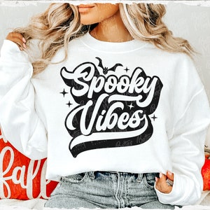 Spooky Vibes SVG, PNG, Halloween Vibes Svg, Halloween Shirt Design, Witch Vibes Svg, Spooky Season Svg, Spooky Girl svg, Halloween Svg