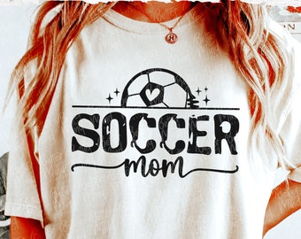 Soccer Mom SVG: Game Day Shirt Design (Digital Download)