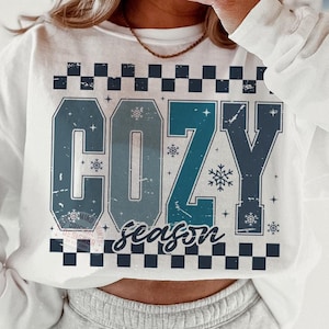 Cozy Season PNG SVG, Winter Svg, Cozy winter Svg Png, Retro Christmas png, Cozy Sublimation Design Christmas Svg, Winter Sublimation Design