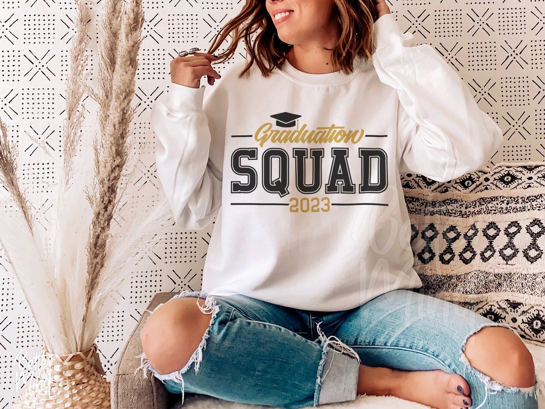 Graduation Squad SVG PNG, 2023 Graduation Shirts Svg, 2023 Squad Svg