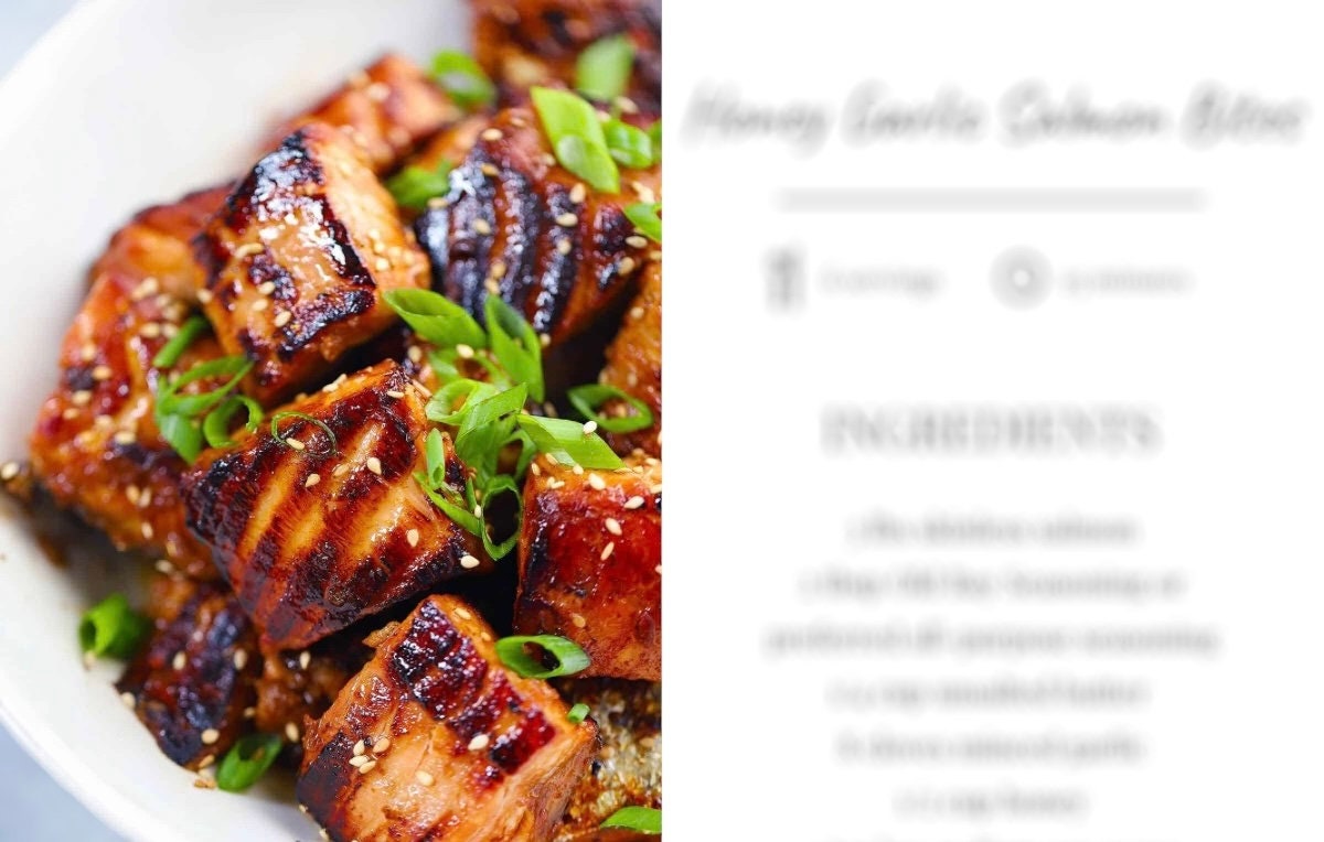 Best Recipe Honey Garlic Salmon Bites - Etsy