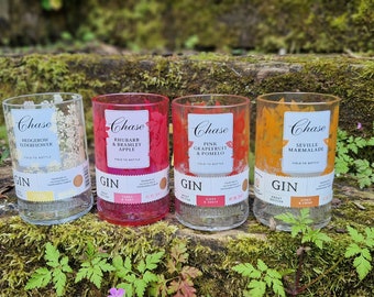 Chase Gin Upcycled Bottle Drinking Glass (various styles)