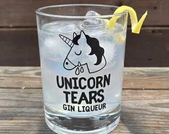 Unicorn Tears Upcycled Bottle Glass