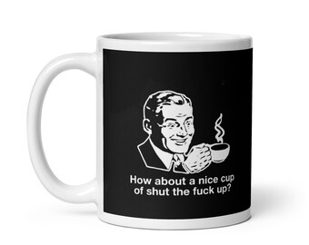 ¿Qué tal… una taza blanca brillante?