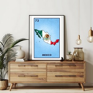 Imprimé uniquement | Cartes Loteria du Mexique | Art mural dessiné à la main Loteria | Bingo mexicain| Impressions Loteria Art mexicain|