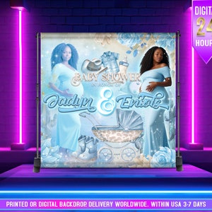 Sfondo Rodeo Baby Shower / Banner occidentale / Sfondo cowboy / Sfondo cowgirl / Sfondo doccia Wild West / Ranch Baby Shower