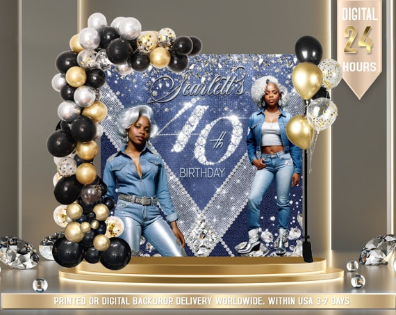 My Little Day balloon - printed balloons - light blue diamonds My Little Day balloon - printed balloons - light blue diamonds