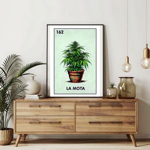 Verzending per post Alleen bedrukt | La MOTA Loteria-kaarten | Loteria handgetekende muurkunst | Mexicaanse bingo| Loteria-afdrukken Mexicaanse kunst|