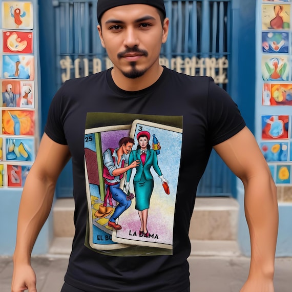 La Dama Card Loteria Shirt Classy Lady Mexican Bingo La Dama Card Loteria Shirt Classy Lady Mexican Bingo