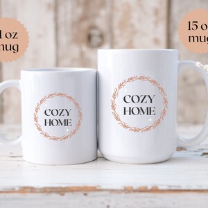 Cottagecore Wildflowers Yellow Handle 11oz Mug, Pressed Flower Mug ...