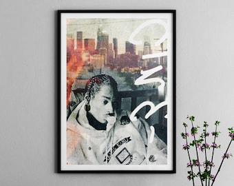 8PCS Vintage Snoop Dogg Rap Poster, Retro Snoop Dogg Posters