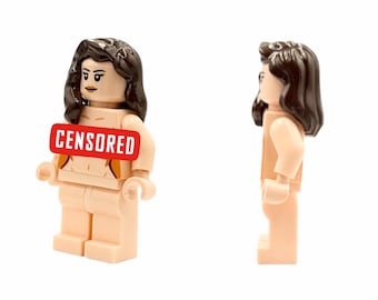 Nackte Sexy Minifiguren mit Brüsten - Geschenk für Männer - Spielzeug für Erwachsene - nicht jungendfrei