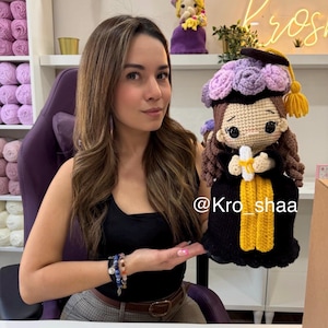 Digital Pattern Magic Bouquet Graduate 35 cm (Spanish)