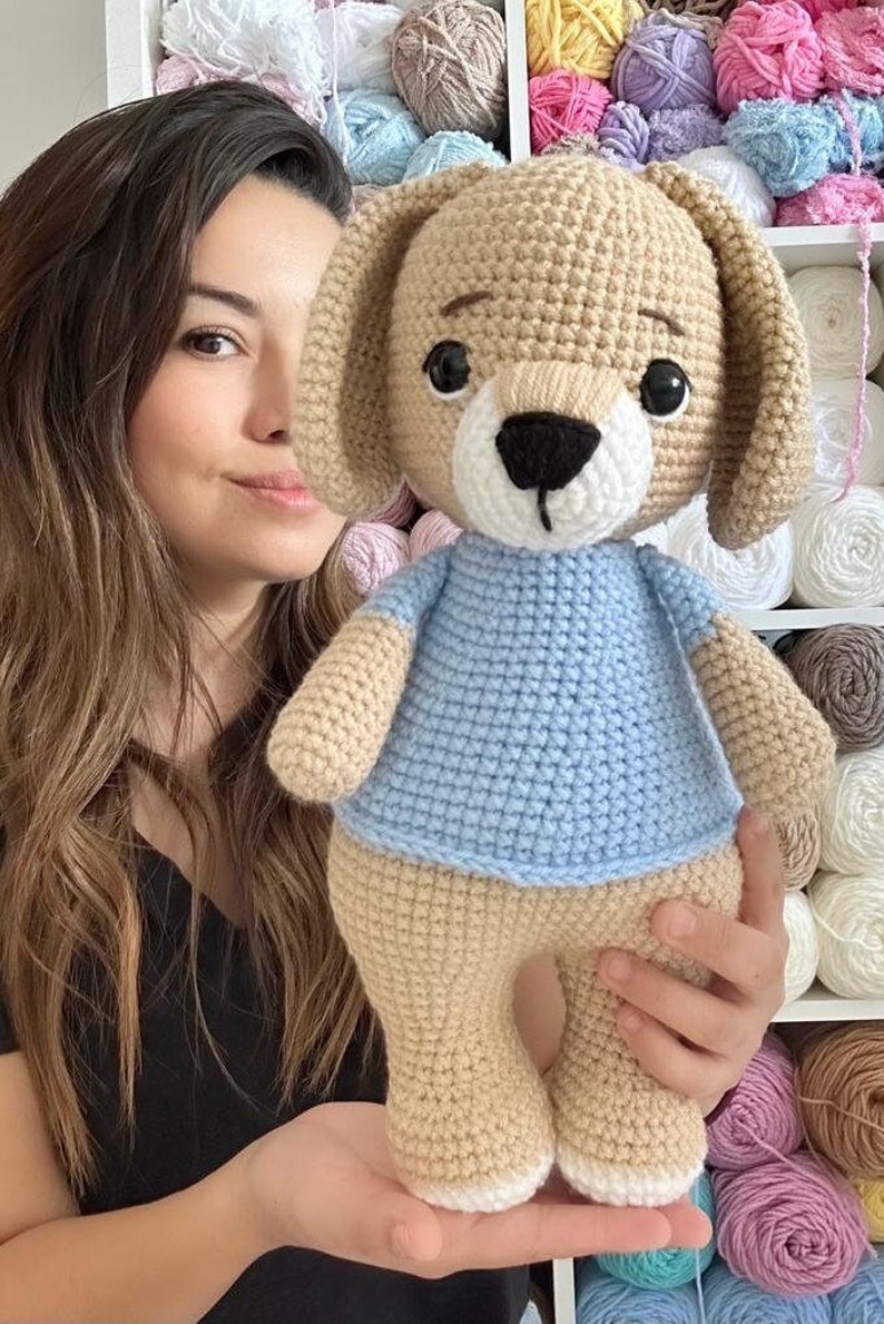 Puppy Crochet Pattern Dog Crochet Pattern Crochet Dog Etsy