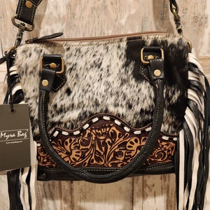 Durango Hand-Tooled Fringed Concealed Carry Bag