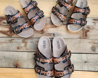 【美品】BIRKENSTOCK MEMPHIS レザーコンフォートシューズ 茶 BIRKENSTOCK（ビルケンシュトック）の「MEMPHIS/メンフィス