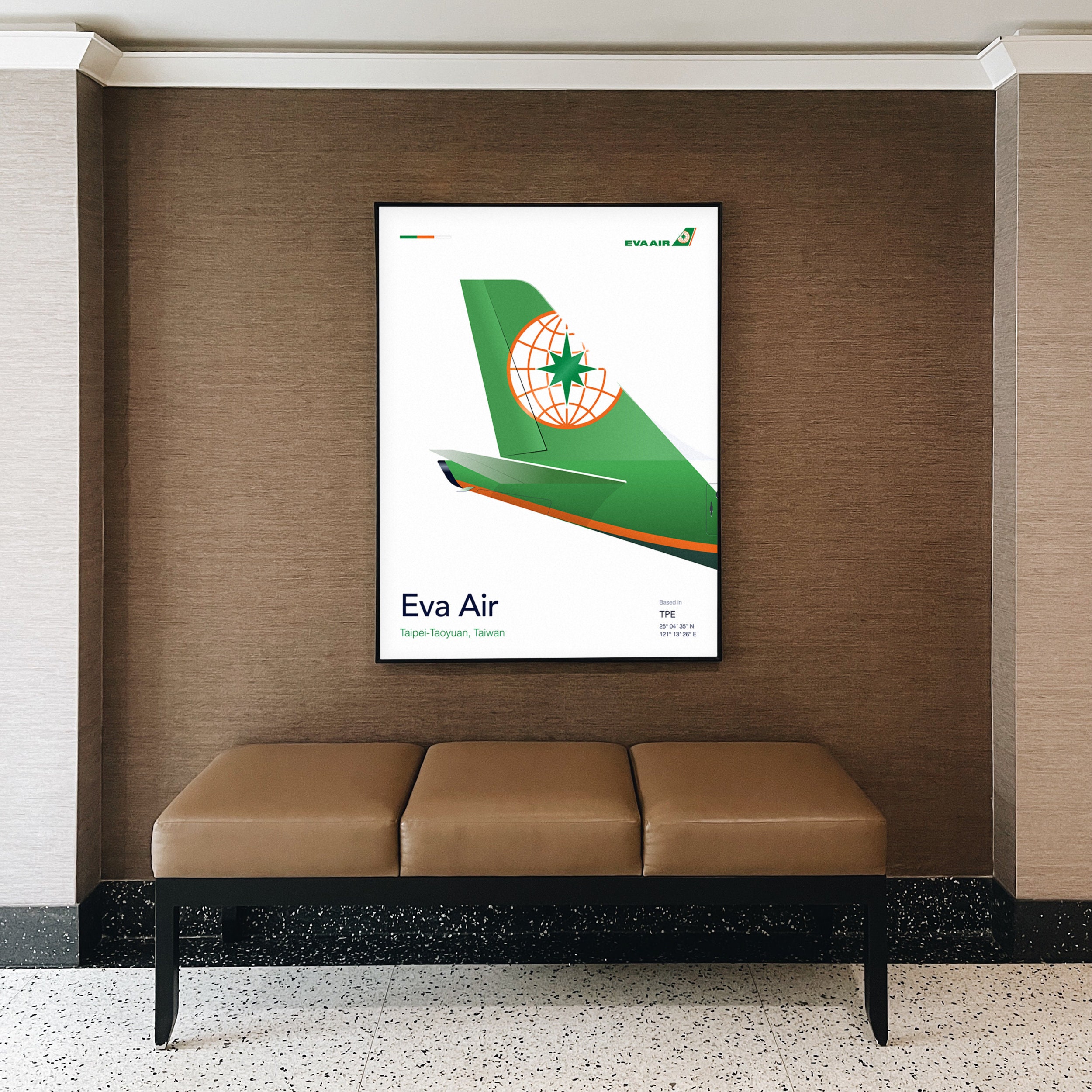 EVA Air Aviation Poster - Etsy
