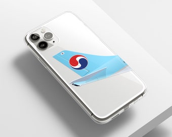 Korean Air iPhone Clear Case
