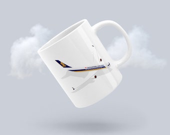 Singapore Airlines White glossy Mug