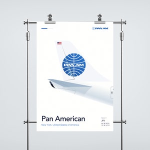 Pan Am Aviation Poster