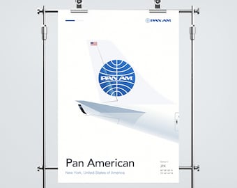 Pan Am Aviation Poster