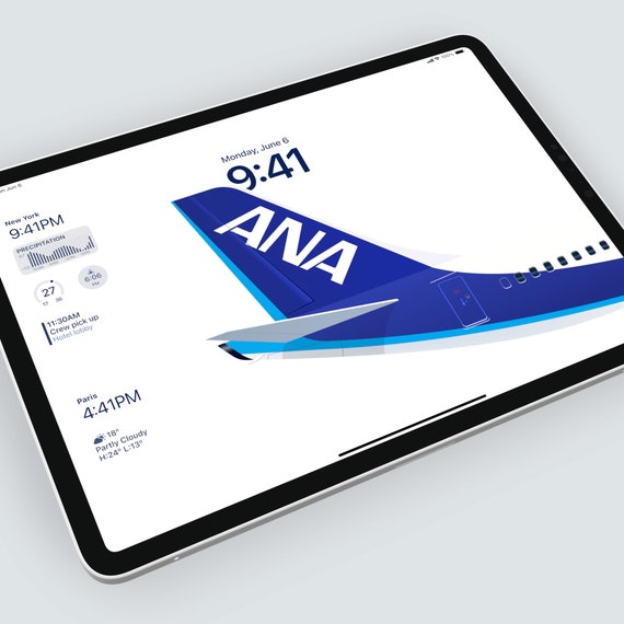 ANAプレミアムメンバー限定 ロゴ刻印 iPad第9世代 Wi-Fi 64GB
