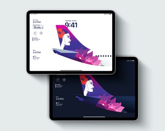 Hawaiian Airlines iPad Wallpapers