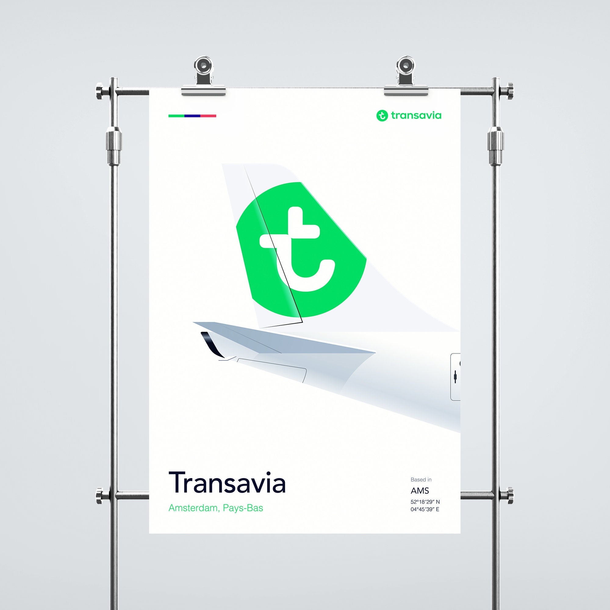 Transavia Aviation Poster