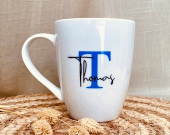 Personalisierte Tasse, Tasse mit Namen, individuell, Geschenkidee für Frauen, für Männer, Geburtstag, Einzug, beste Freundin, Heißgetränke