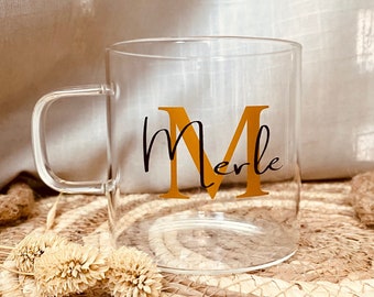 Personalisierte Tasse, Tasse mit Namen, individuell, Geschenkidee für Frauen, für Männer, Geburtstag, Einzug, beste Freundin, Heißgetränke