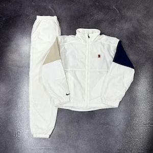 Vintage 90s Nike Court Tracksuit | Rare Y2K Retro Sportswear | Men’s Size M | Hype Streetwear | Retro Jogging Suit