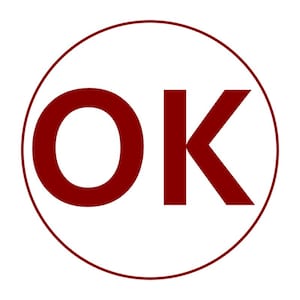 Oklahoma | Adesivos | Estado | OK | ID de 2 letras | Crime. | 1"(48), 1,75"(20), 2,25", 3", 4,5", 5,5" Círculo/Starburst Adesivos Disponíveis. | Mais cedo