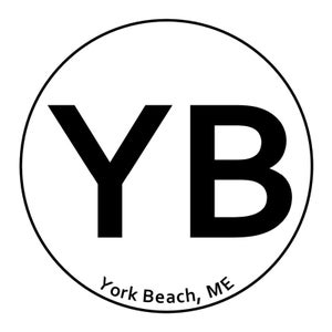 York Beach | Sticker | Beaches | State | Maine | Beach | 1&quot;(48), 1.75&quot;(20), 2.25&quot;, 3&quot;, 4.5&quot;, 5.5&quot; Circle/Starburst Stickers Available | ME