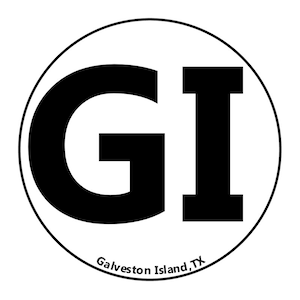 Galveston Island | Stickers | State | Texas | Park | 1&quot; (48), 1.75&quot; (20), 2.25&quot;, 3&quot;, 4.5&quot;, 5.5&quot; Circle/Starburst Stickers Available | TX