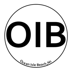 Ocean Isle Beach | Stickers | State | North Carolina | Beaches | 1&quot;(48), 1.75&quot;(20), 2.25&quot;, 3&quot;, 4.5&quot;, 5.5&quot; Circle/Starburst Stickers Avail.|